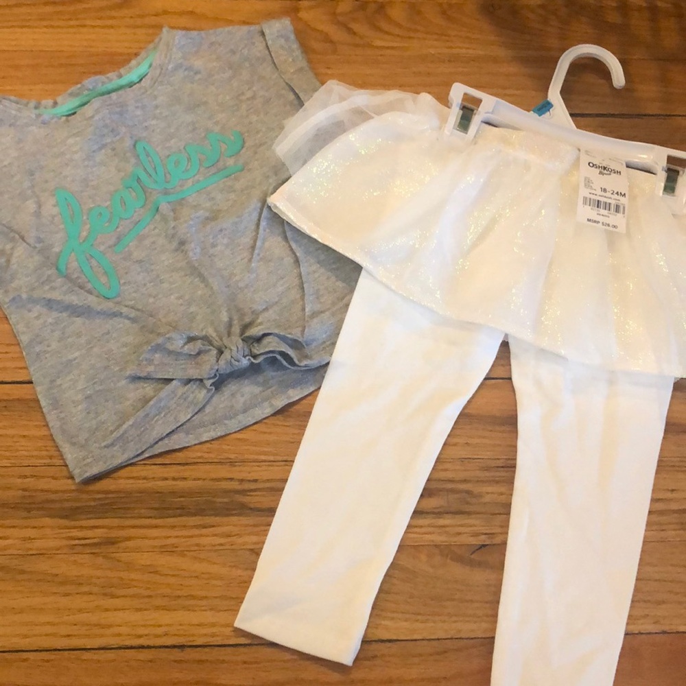 Fearless Tutu Legging Set, 18 months